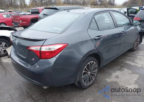 2016 Toyota Corolla S Plus z USA, uszkodzony, nr VIN 5YFBURHE2GP469012